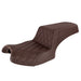 SADDLEMEN Step Up Seat - Indian '20-'23 - Driver Lattice Stitched - Brown - Indian I20-06-172BR - PartsOutlet.com.au