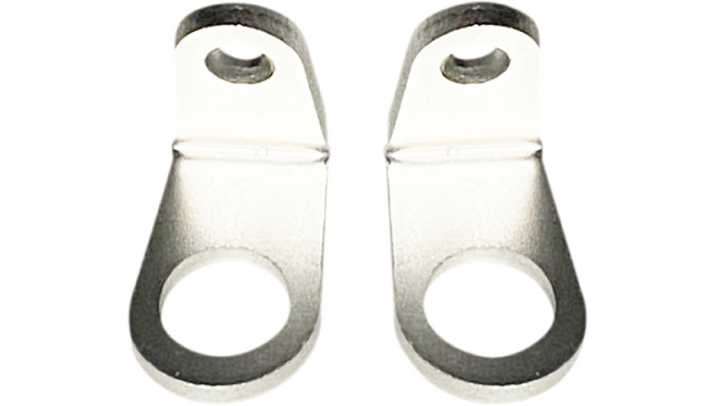 CUSTOM DYNAMICS Mount - Micro Turn Signal - L-Bracket - Silver - CD-MICRO-L