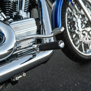ARLEN NESS KNURLED FOOTPEGS, CHROME - 18+ Softail, PAN AMERICA, LIVEWIRE & SPORSTER S DRIVER - 07-940 - PartsOutlet.com.au