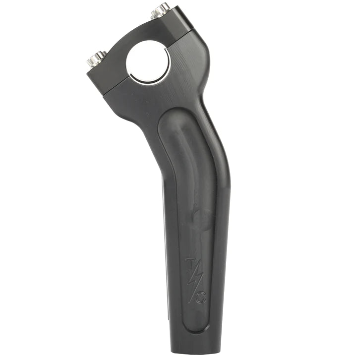 THRASHIN SUPPLY Risers - Pull Back - 6.5" - Black TSC-6525-1