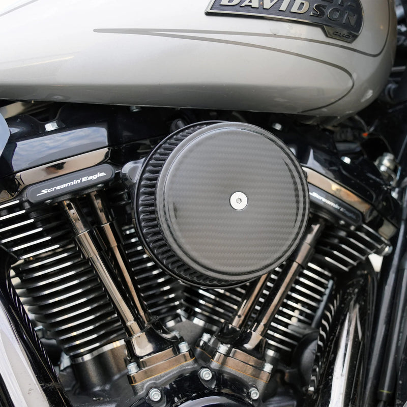 ARLEN NESS Big Sucker Stage 1 Air Cleaner Kit with Cover - Carbon - Black -  Touring '24+ & Softail '25+ - 600-311