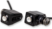 JOKER MACHINE Side-mount LED Turn Signals - Black/Red 05-206-RB - PartsOutlet.com.au
