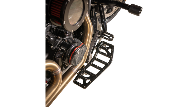 THRASHIN SUPPLY Aggressor Floorboards - Black - FL '07-'25 - TSC-2219-1