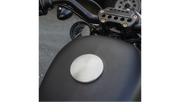 JOKER MACHINE Knurled Gas Cap - Chrome - Harley-Davidson 1993-2023 - 10-444C - PartsOutlet.com.au