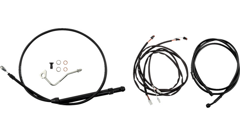 BURLY BRAND Control Kit - Bagger - 15" - Black - Harley-Davidson '21-'24 - B30-1315