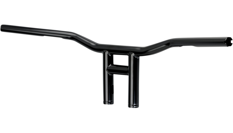BILTWELL Handlebar - Tyson XL - 8" - TBW - Black 6238-2015