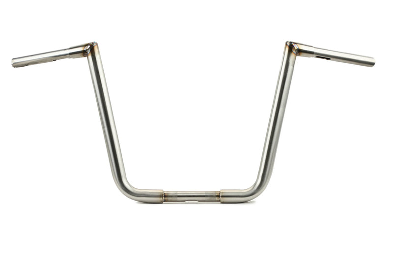 LA CHOPPERS Handlebar - Big Twin Peaks - 10" - Stainless Steel - Harley-Davidson '57-'20 - LA-7360-10SS