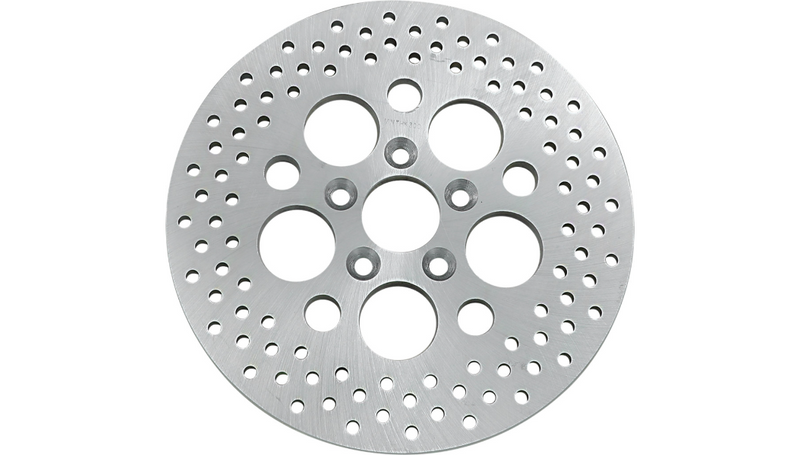 DRAG SPECIALTIES Drilled Brake Rotor - Rear - 11.875" - FL Touring '81-'85 - 06-0177A