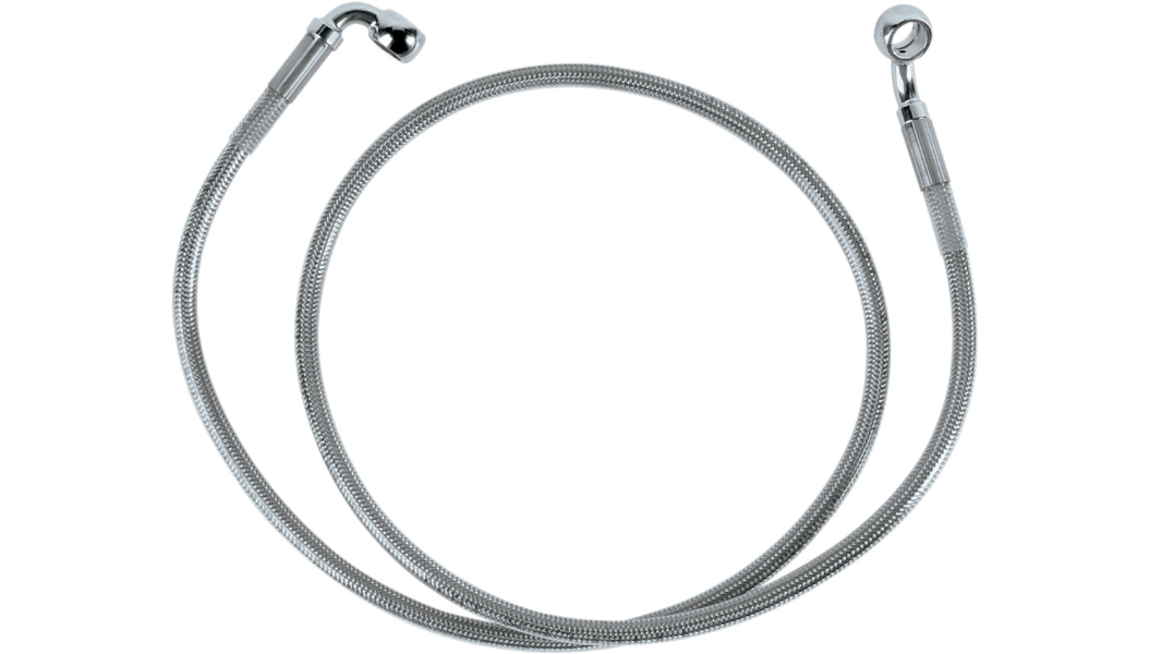 DRAG SPECIALTIES Brake Line - Front - FXDL - Harley-Davidson 2001-2005 - 41" 640110