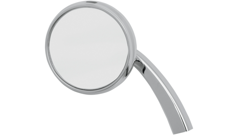 TODD'S CYCLE Mirror - Shooter - Side View - Round - Chrome - Left - Each - SML-1