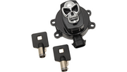 DRAG SPECIALTIES Ignition Switch - Skull - Harley-Davidson 2011-2024 - Black E21-0214GBSKD - PartsOutlet.com.au