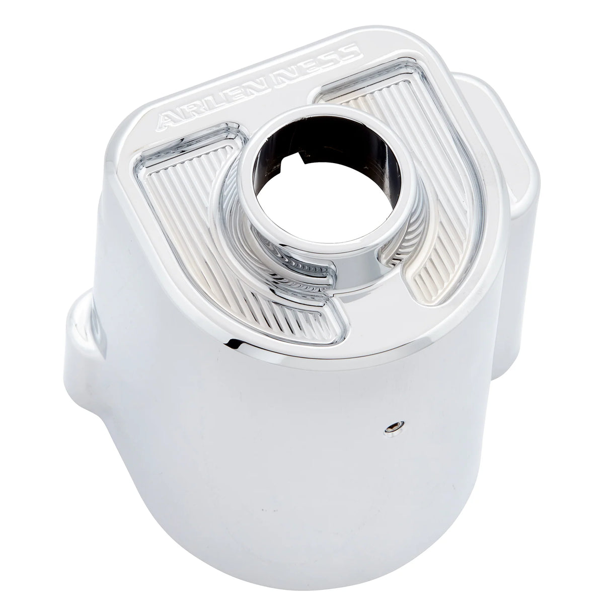 ARLEN NESS METHOD® BAGGER IGNITION SWITCH COVER, CHROME 130010