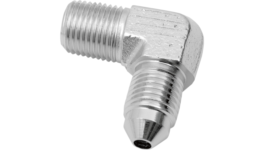 DRAG SPECIALTIES #3 Male Fitting - 1/8" - 90¬∞ 279