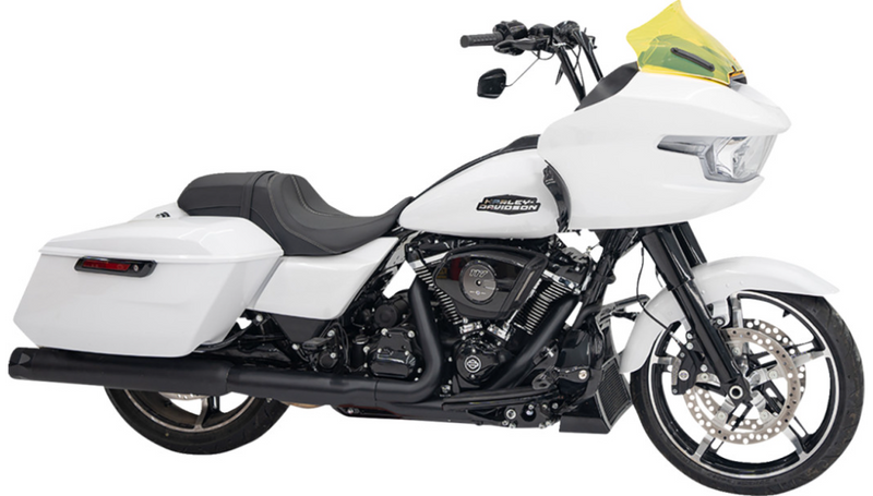 KLOCK WERKS Kolor Flare Windshield - 10" - Yellow Ice - FLTR 2024+ - KWW-01-0712