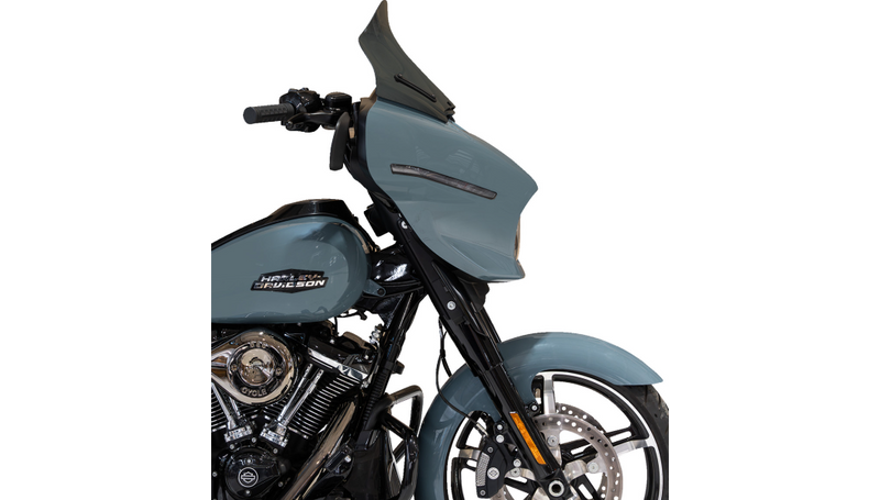 KLOCK WERKS Flare Windshield - 12" - Dark Smoke - Street Glide FLHX '23-'25 - KWW-01-0762-DS
