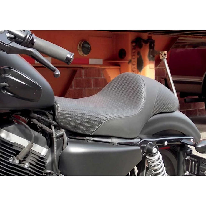 SADDLEMEN Americano Smooth Seat - Sportster XLR 2004-2020 - 807-11-0923