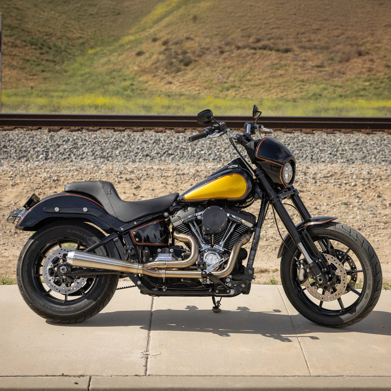 SADDLEMEN Thrashin ' Pro Series Seat - Smooth - FXLR/S/T '18-'25 - TS81829