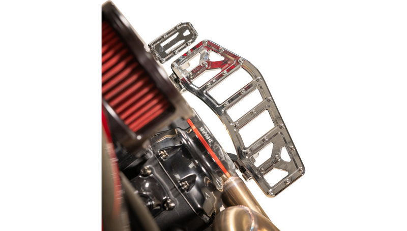 THRASHIN SUPPLY Aggressor Floorboards - Chrome - FL '07-'25 - TSC-2219-3