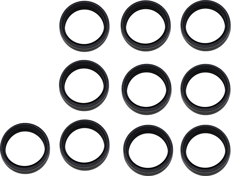 JAMES GASKET Fork Seal - 49 mm - 10-Pack - Harley-Davidson '02-'20 - JGI-46514-01-10