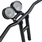 BILTWELL O/S Speed Clamps - Black Electroplated - Angled 6903-201 - PartsOutlet.com.au