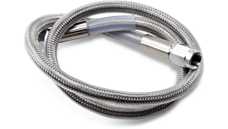 DRAG SPECIALTIES Universal Brake Line - Clear - 23" - 823