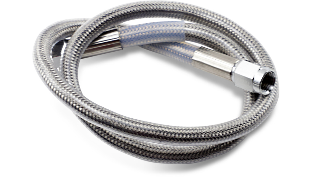 DRAG SPECIALTIES Universal Brake Line - Clear - 23" 823