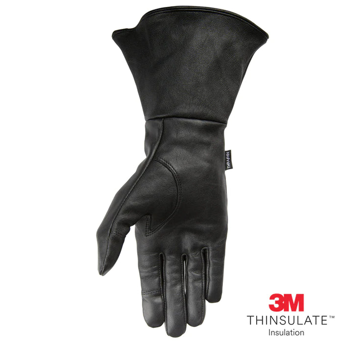 THRASHIN SUPPLY CO. Gauntlet Insulated Gloves - Black - Large SGI-01-10