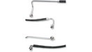 DRAG SPECIALTIES Brake Line - ABS - Harley-Davidson 2009-2013 - Black 640231-BLK - PartsOutlet.com.au