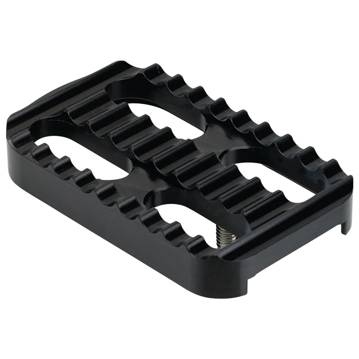 JOKER MACHINE Serated Brake Pedal - Black - '99-'21 FL - 08-641B - PartsOutlet.com.au