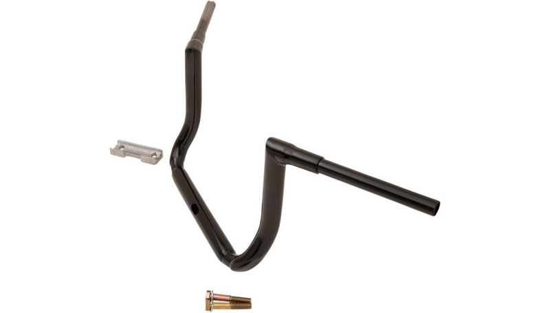 LA CHOPPERS Handlebar - Grande Twin Peaks - 12" - Black - FLH '14-'22 - LA-7365-12B