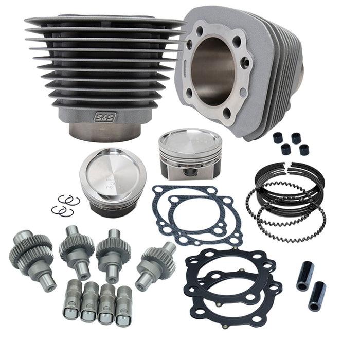 S&S CYCLE Hooligan Kit - 883cc to 1200cc for 2000-'21 HD® Sportster® Models - Silver - 910-0700 - PartsOutlet.com.au