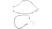 DRAG SPECIALTIES Brake Line - ABS - Harley-Davidson 2009-2013 - Stainless Steel 640231 - PartsOutlet.com.au