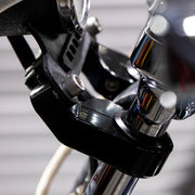 BILTWELL O/S Speed Clamps - Black Electroplated - Angled 6903-201 - PartsOutlet.com.au