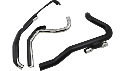 COBRA Pro Chamber Headpipes for Trike - '17-'22 FL Black 6256RB - PartsOutlet.com.au