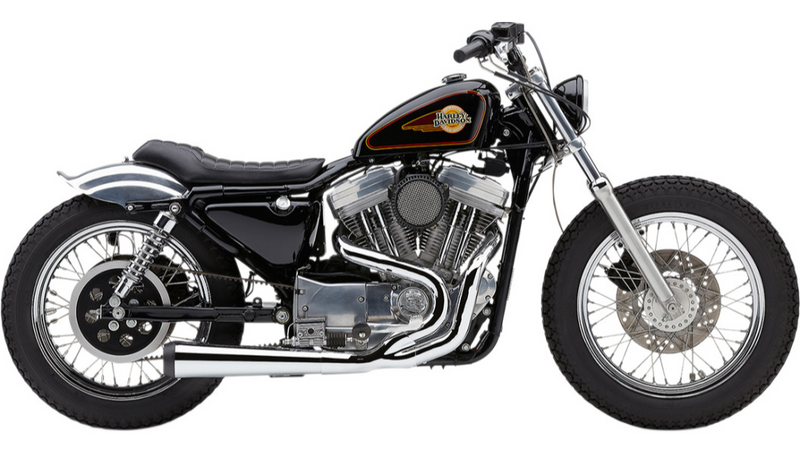 COBRA El Diablo Exhaust - Chrome - 4" - '86-'03 XL - 6471