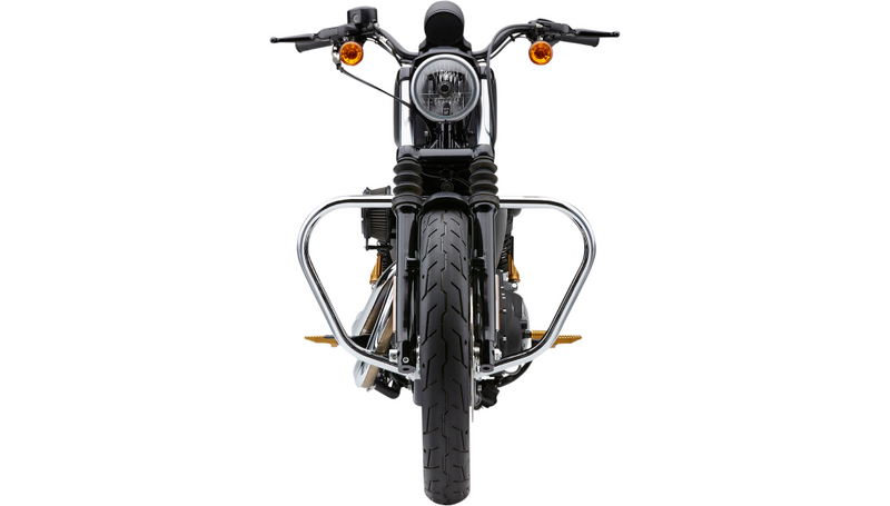 COBRA V-Bend Freeway Bar - Chrome - '04-'20 XL 601-2109 - PartsOutlet.com.au