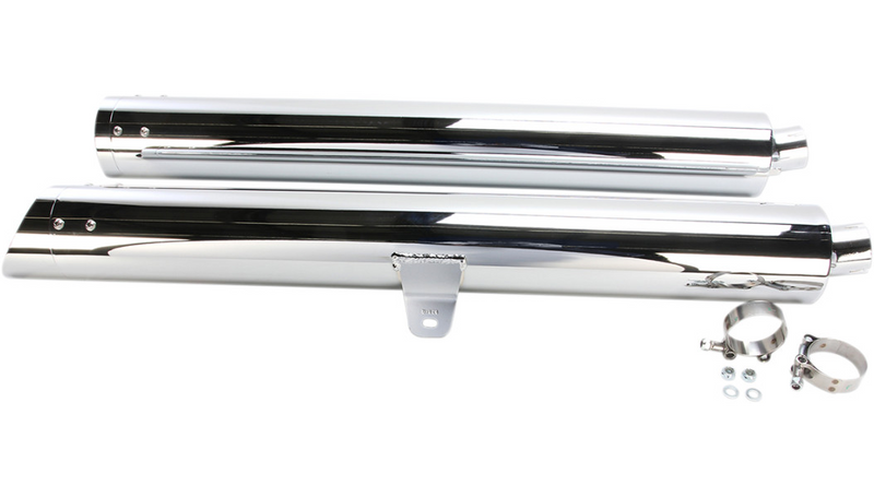 COBRA Scalloped Mufflers - Long - Honda GL1800/F6B 2012-2017 - 1216 - PartsOutlet.com.au