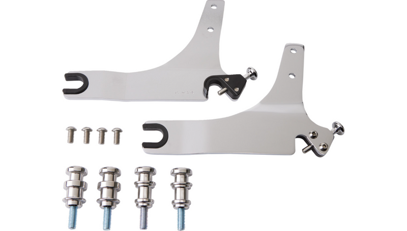 COBRA Backrest Kit - 11" - Chrome - '18-'24 FLSB - 602-2031