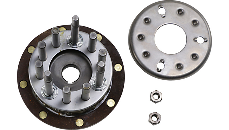 DRAG SPECIALTIES Complete 3 Stud Hub - Harley-Davidson 1936-1984 - 17-0000-BX-LB2 - PartsOutlet.com.au
