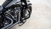 BURLY BRAND MX Passenger Floorboards - Black - '87-'24 FL - B13-1051B - PartsOutlet.com.au