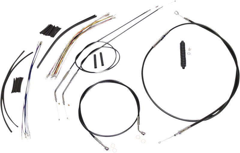 MAGNUM SHIELDING XR Handlebar Installation Kit - Black/Chrome 489652