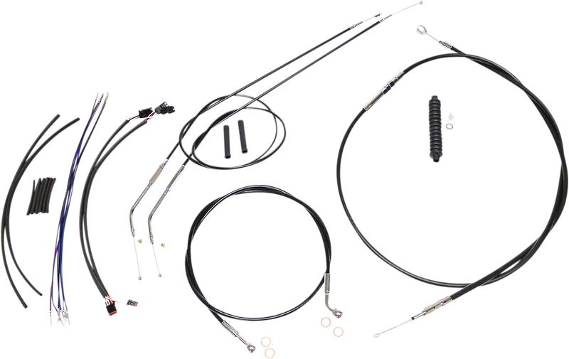 MAGNUM SHIELDING XR Handlebar Installation Kit - Black/Chrome 489663
