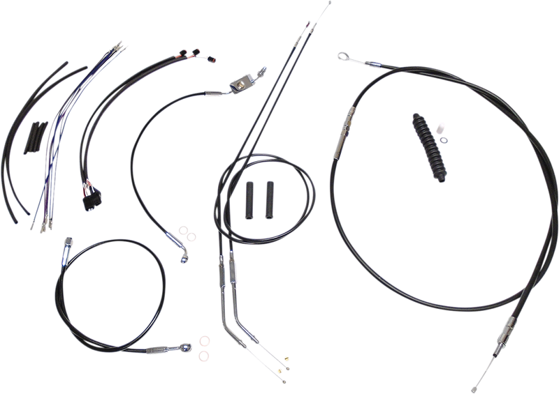 MAGNUM SHIELDING XR Handlebar Installation Kit - Black/Chrome 489673
