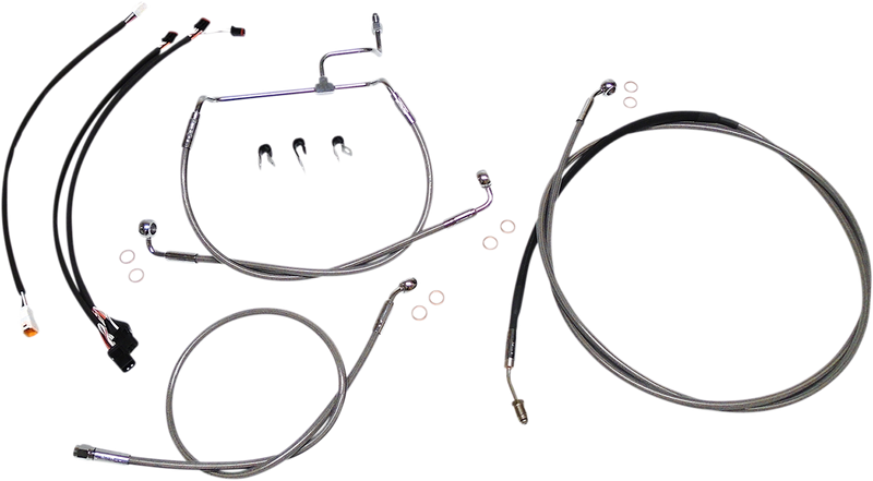MAGNUM SHIELDING XR Handlebar Installation Kit - Stainless Steel/Chrome 589831