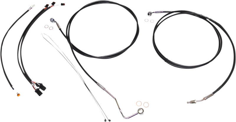 MAGNUM SHIELDING XR Handlebar Installation Kit - Black/Chrome 489851