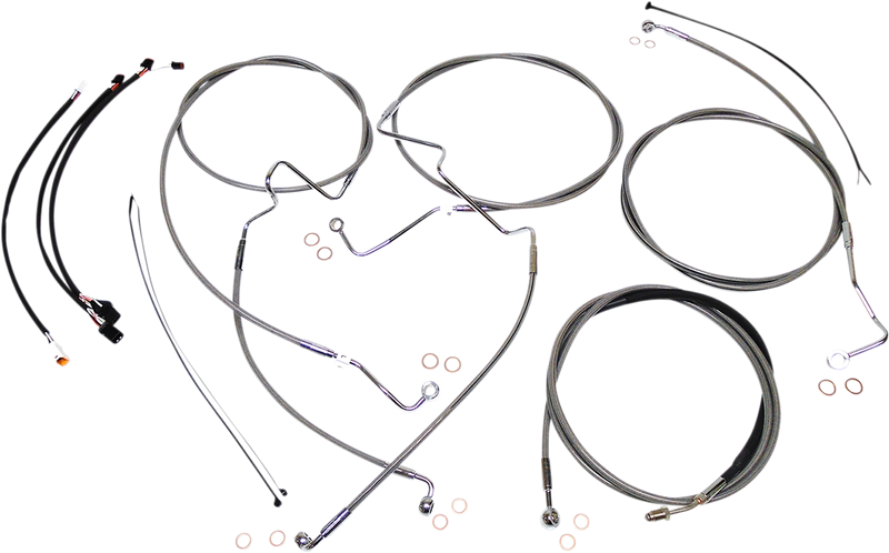 MAGNUM SHIELDING XR Handlebar Installation Kit - Stainless Steel/Chrome 589921