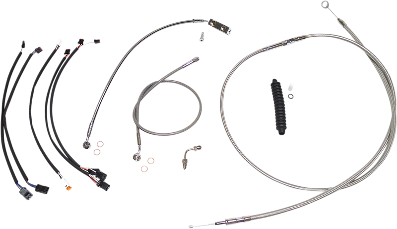 MAGNUM SHIELDING XR Handlebar Installation Kit - Stainless Steel/Chrome 589941