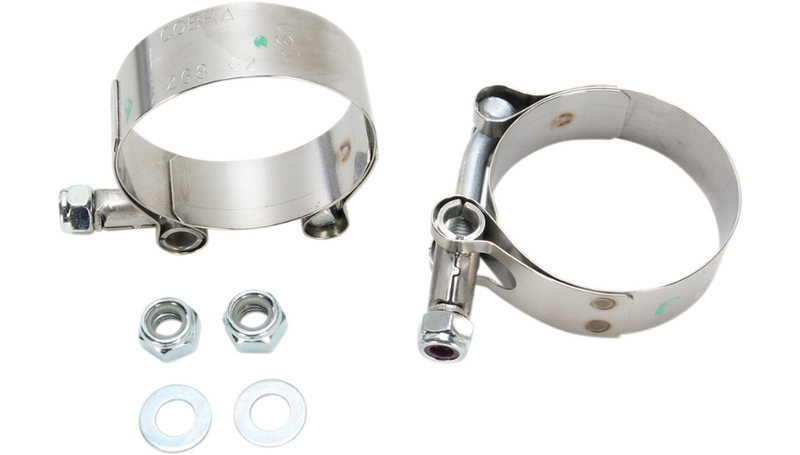 COBRA Scalloped Mufflers - Long - Honda GL1800/F6B 2012-2017 - 1216 - PartsOutlet.com.au