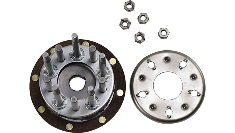 DRAG SPECIALTIES Complete 5 Stud Hub - Harley-Davidson 1936-1984 - 17-0100A-BX-LB2 - PartsOutlet.com.au