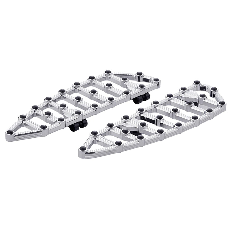 ARLEN NESS NESS-MX FLOORBOARDS, CHROME - 18-up FL SOFTAIL - 410-008 - PartsOutlet.com.au